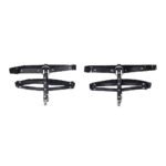 Sportsheets Sex & Mischief Shadow Garters – Black - Image 2