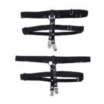 Sportsheets Sex & Mischief Shadow Garters – Black - Image 4