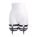 Sportsheets Sex & Mischief Shadow Garters – Black - Image 6