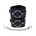 Sportsheets Sex & Mischief Shadow Handcuffs – Black - Image 2