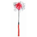 Sportsheets Sex & Mischief Whip & Tickle – Red/White - Image 2