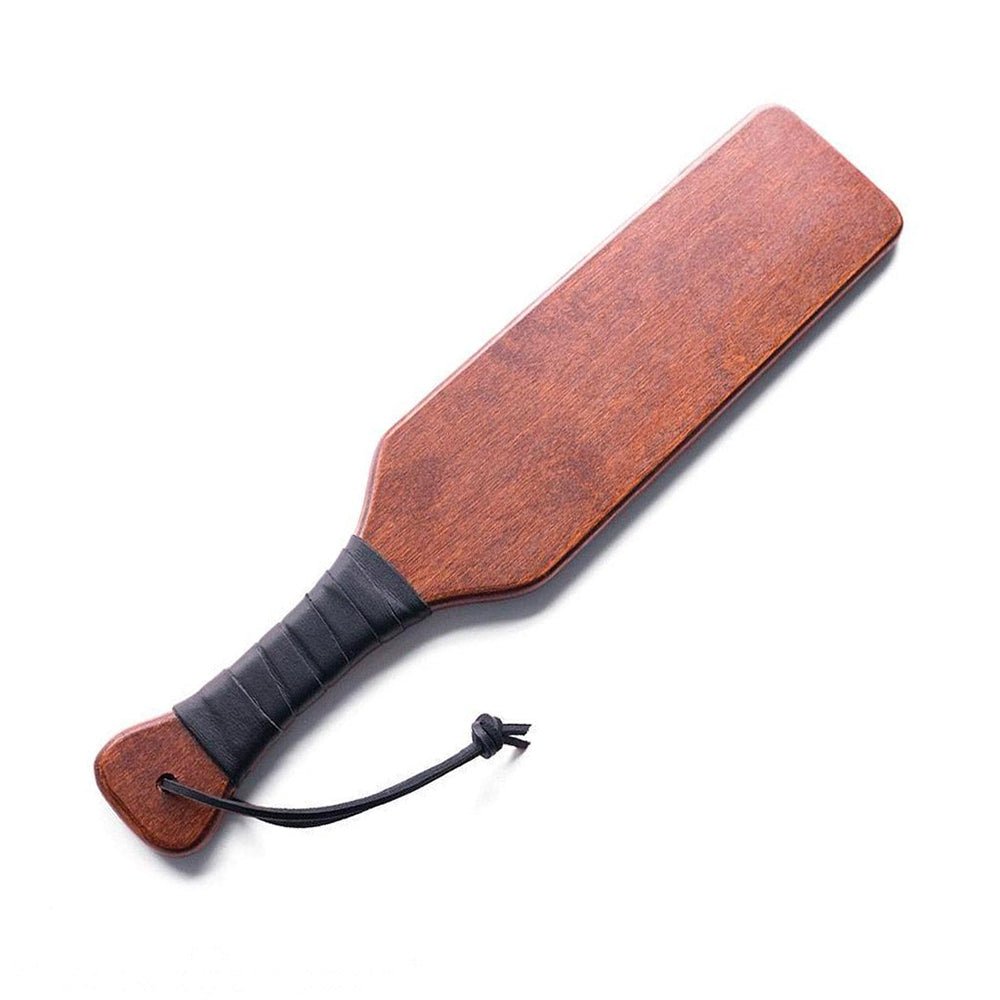 stockroom-essentials-leather-wrapped-spanking-paddle Stockroom Essentials Leather Wrapped Spanking Paddle - Image 1