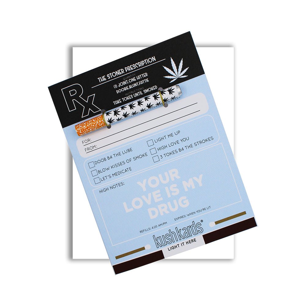 stoner-prescription-one-hitter-kard Stoner Prescription One Hitter Kard - Image 1