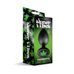 Stoner Vibes Chronic Collection Large Anal Plug – Black Silicone - Image 5