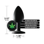 Stoner Vibes Chronic Collection Medium Anal Plug – Black - Image 4