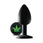 Stoner Vibes Chronic Collection Small Anal Plug – Black Body-Safe Silicone - Image 3