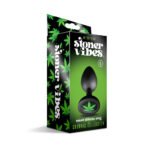 Stoner Vibes Chronic Collection Small Anal Plug – Black Body-Safe Silicone - Image 5