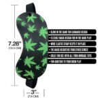 Stoner Vibes Chronic Collection Glow in the Dark Blindfold - Image 4