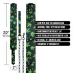 Stoner Vibes Chronic Collection Glow in the Dark Collar and Leash - Image 4