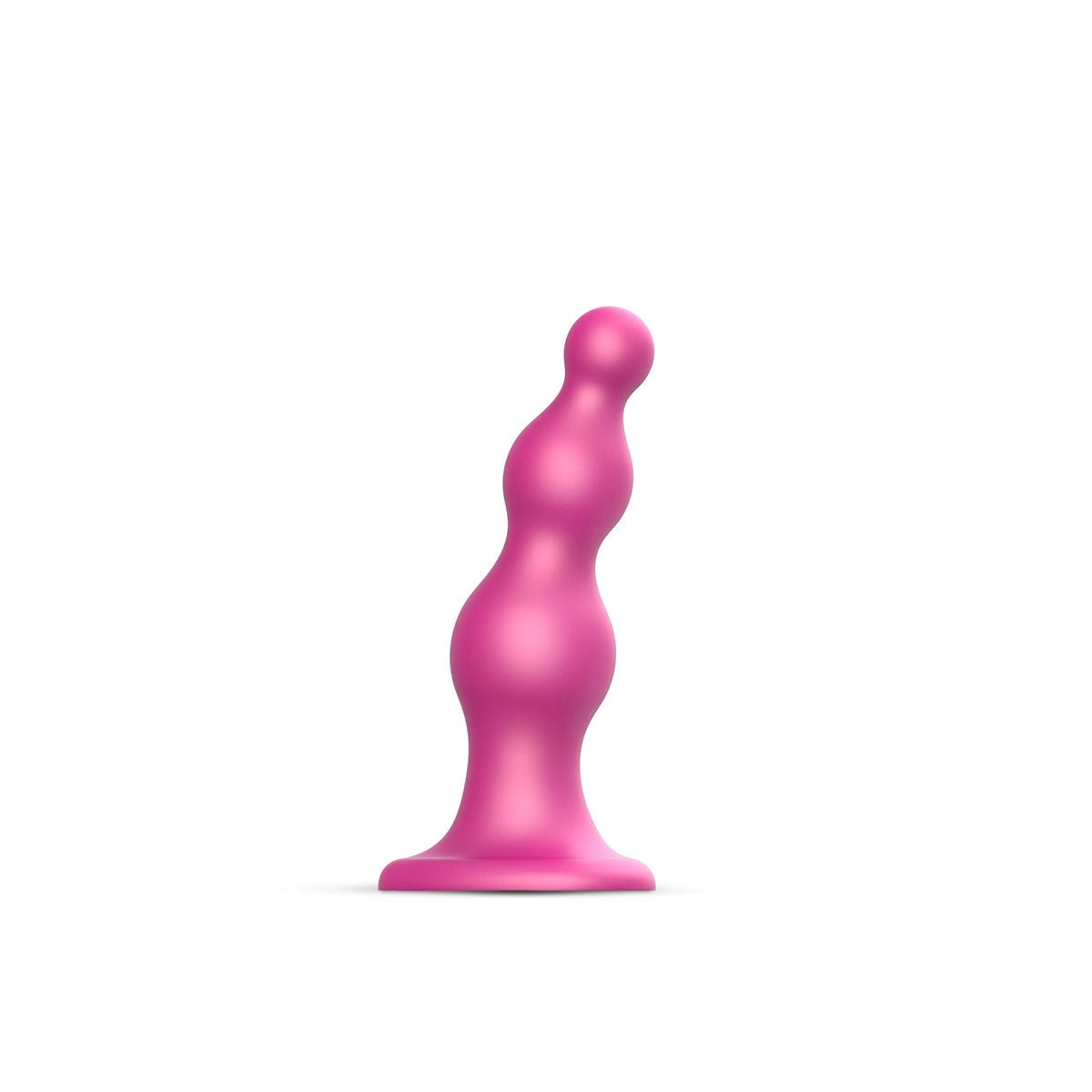 strap-on-me-dildo-plug-beads-large-raspberry Strap-On-Me Dildo Plug Beads Large Raspberry - Image 1