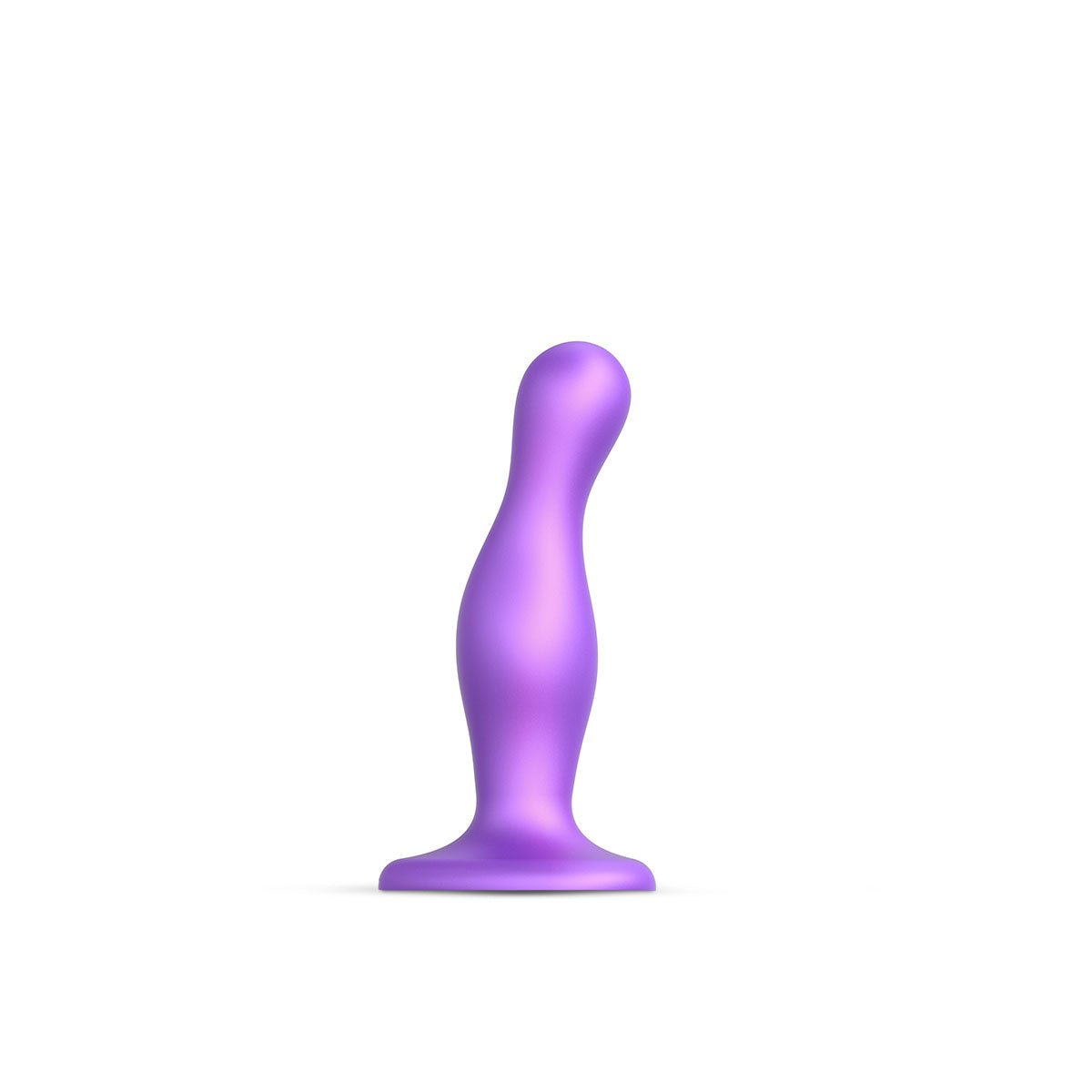 strap-on-me-dildo-plug-curvy-medium-purple Strap-On-Me Dildo Plug Curvy Medium Purple - Image 1