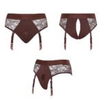 Strap-On-Me Diva Lingerie Harness Chocolate L - Image 5