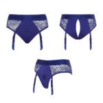 Strap-On-Me Diva Lingerie Harness Night Blue XXL - Image 5