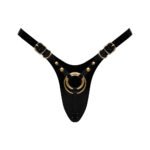 Strap-On-Me Leatherette Harness Fabulous One Size Black Glossy