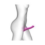 Strap-On-Me Multi Orgasm Bendable Strapless Strap-On Medium Fuchsia - Image 3