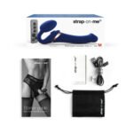 Strap-On-Me Multi Orgasm Bendable Strapless Strap-On Medium Night Blue - Image 7
