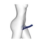 Strap-On-Me Rechargeable Remote-Controlled Multi Orgasm Bendable Strapless Strap-On Night Blue Small - Image 3