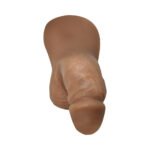 Strap U Silicone Packer Dildo Medium – Tan, 3.6 in - Image 2