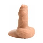 Strap U 5.1 in. Uncut Silicone Packer Dildo Light - Image 5