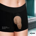 Strap U 5.1 in. Uncut Silicone Packer Dildo Medium - Image 7