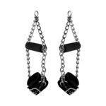 Strict Leather Fur Lined Nubuck Suspension Cuffs with Grip