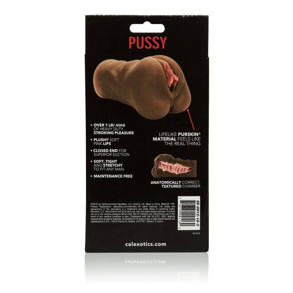 stroke-it-pussy-brown Stroke It Pussy - Brown - Image 1