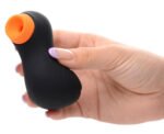 Sucky Ducky Silicone Clitoral Stimulator - Black - Image 4