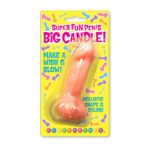 Super Fun Big Penis Candle, Pink