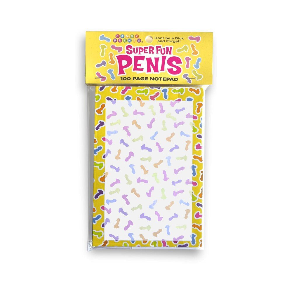 super-fun-penis-notepad Super Fun Penis Notepad - Image 1