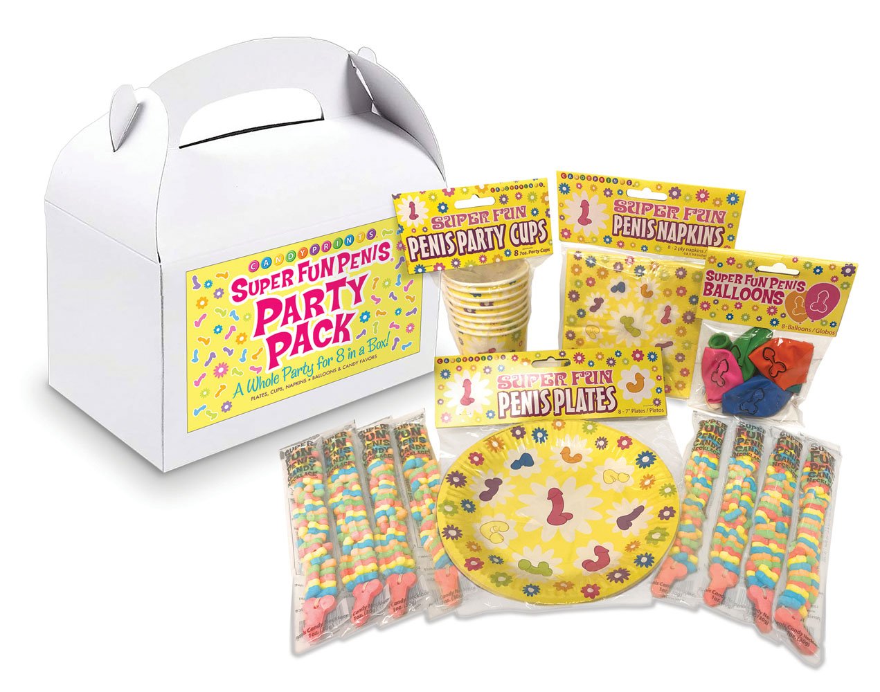 super-fun-penis-party-pack-40pc Super Fun Penis Party Pack! 40pc - Image 1