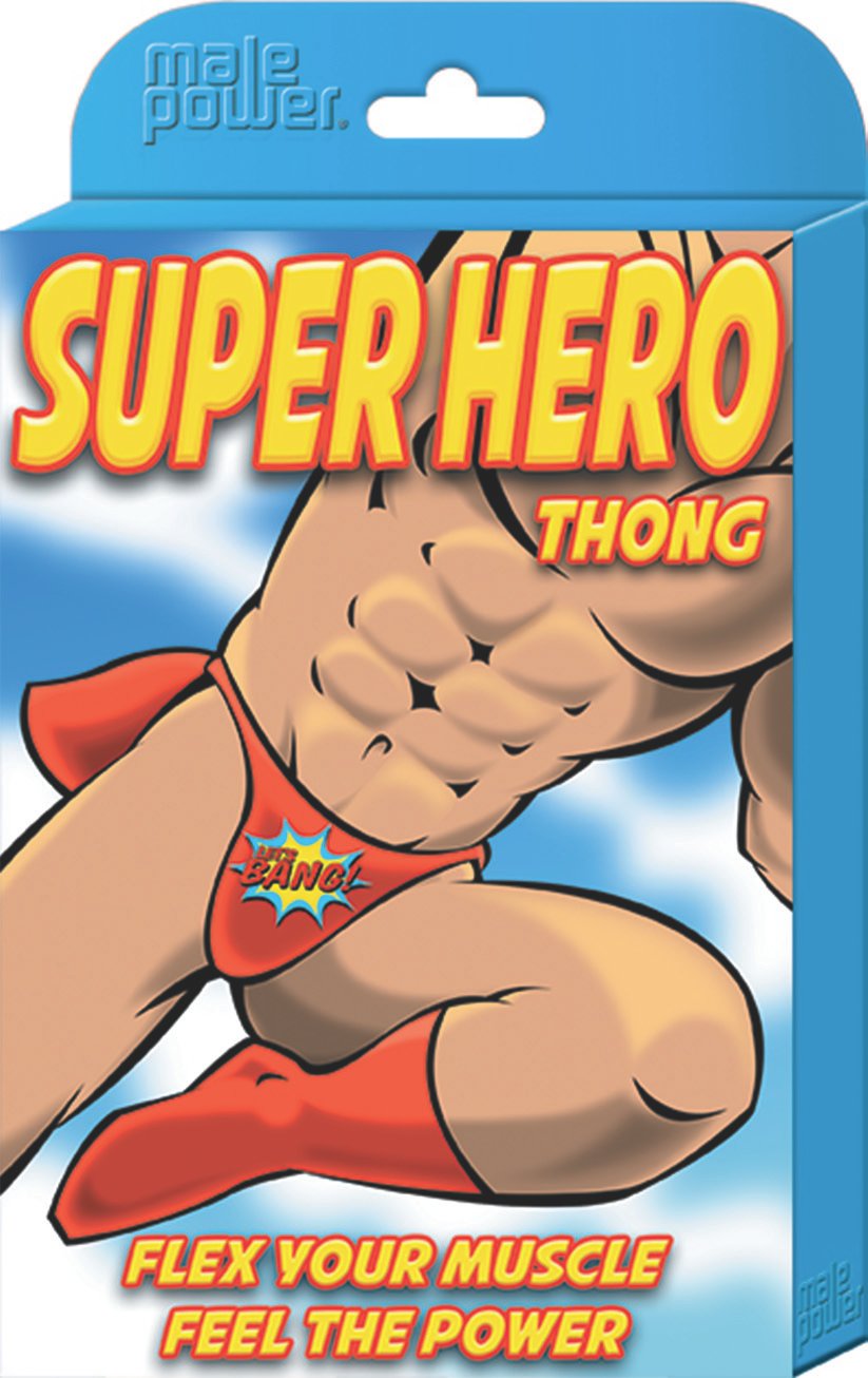 super-hero-thong-one-size-red Super Hero Thong - One Size - Red - Image 1