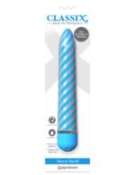 Sweet Swirl Vibrator - Blue