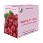 Sweetums Intimate Wipes Grape Flavor 10-Pack - Image 3