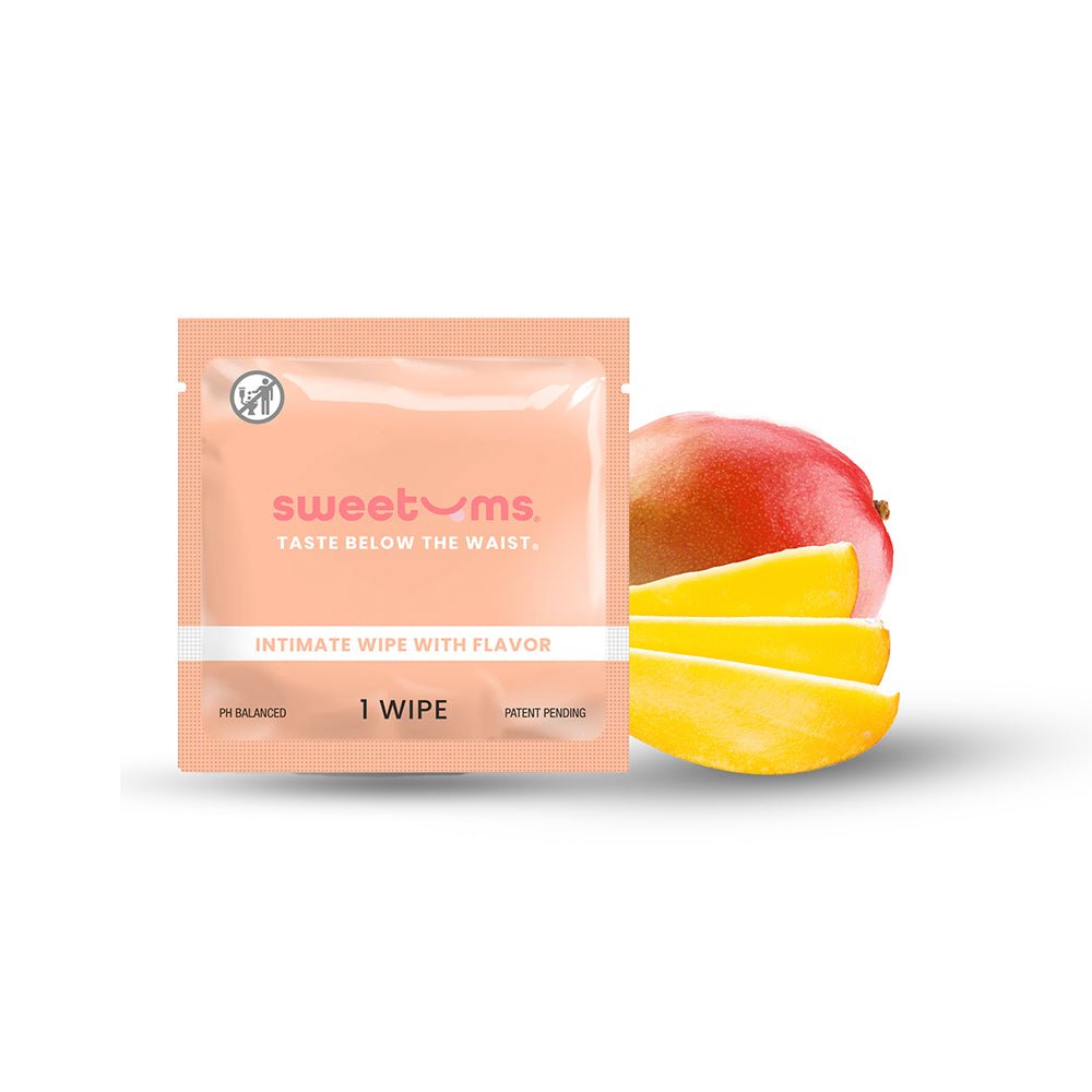 sweetums-intimate-wipes-mango-individual Sweetums Intimate Wipes Mango Individual - Image 1