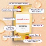 Sweetums Intimate Wipes Peach Scent (Unflavored) 30-Pack - Image 2