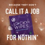Sweetums Lucky Wipes Strawberries & Cream Flavor Water-Based Intimate Wipes 10-Pack - Image 5