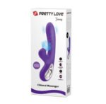 Pretty Love Jersey Sucking and Vibrating Rabbit - Purple - Image 2