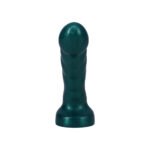 Tantus Acute 5.5 in. Curved Dildo Medium-Firm Emerald - Image 4