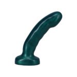 Tantus Acute 5.5 in. Curved Dildo Medium-Firm Emerald - Image 5