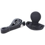 Tantus Beginner Ballgag Onyx – Black Silicone - Image 3
