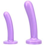 Tantus Bend Over Intermediate Strap-On Harness Kit with Dildos and Bullet Vibrator – Lavender - Image 4