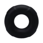 Tantus Buoy Medium Cock Ring – Black Silicone - Image 2