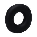 Tantus Buoy Medium Cock Ring – Black Silicone - Image 3