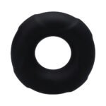 Tantus Buoy C-Ring Small Body-Safe Silicone Black - Image 2