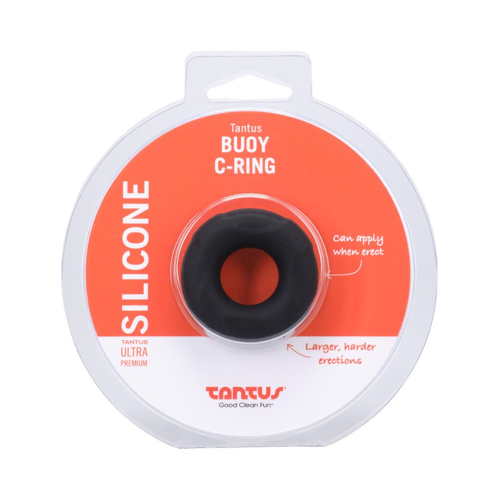 tantus-buoy-c-ring-small-onyx Tantus Buoy C-Ring Small Onyx - Image 1