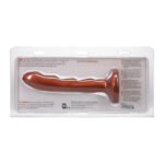 Tantus Charmer 8 in. G-Spot Dildo Firm Copper - Image 6