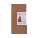Tantus Cone Ripple Dildo – Ruby - Image 3