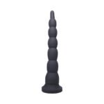 Tantus Cowboy Beaded Dildo Onyx (Box) - Image 2