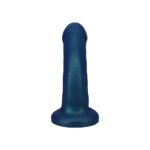 Tantus Curve 6.5 in. Dildo Soft Malachite - Image 5