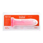 Tantus Cush O2 Dual Density G-Spot Dildo Rose Quartz